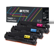Compatibele vervanging voor Multipack (3) Toners CMY (zonder zwart) Compatibel met Canon i, LBP HP LaserJet Pro - Vervangt 131A (CF211A) / CRG-731 (6271B002)